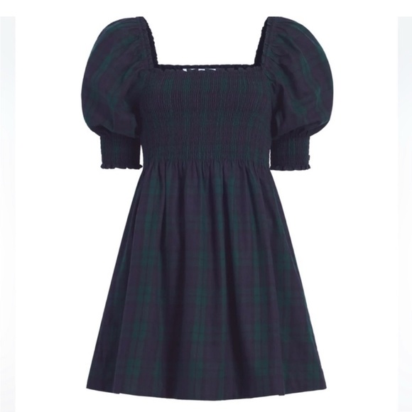 Hillhouse Athena Nap Dress - Blackwatch Tartan - Size XXS - Picture 4 of 6
